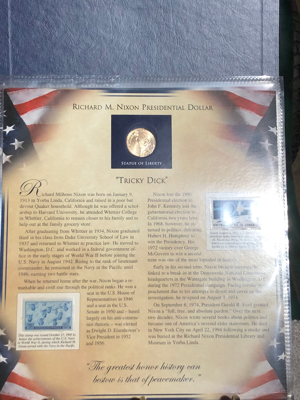United States Presidents Coin Colletions volume 1 & 2