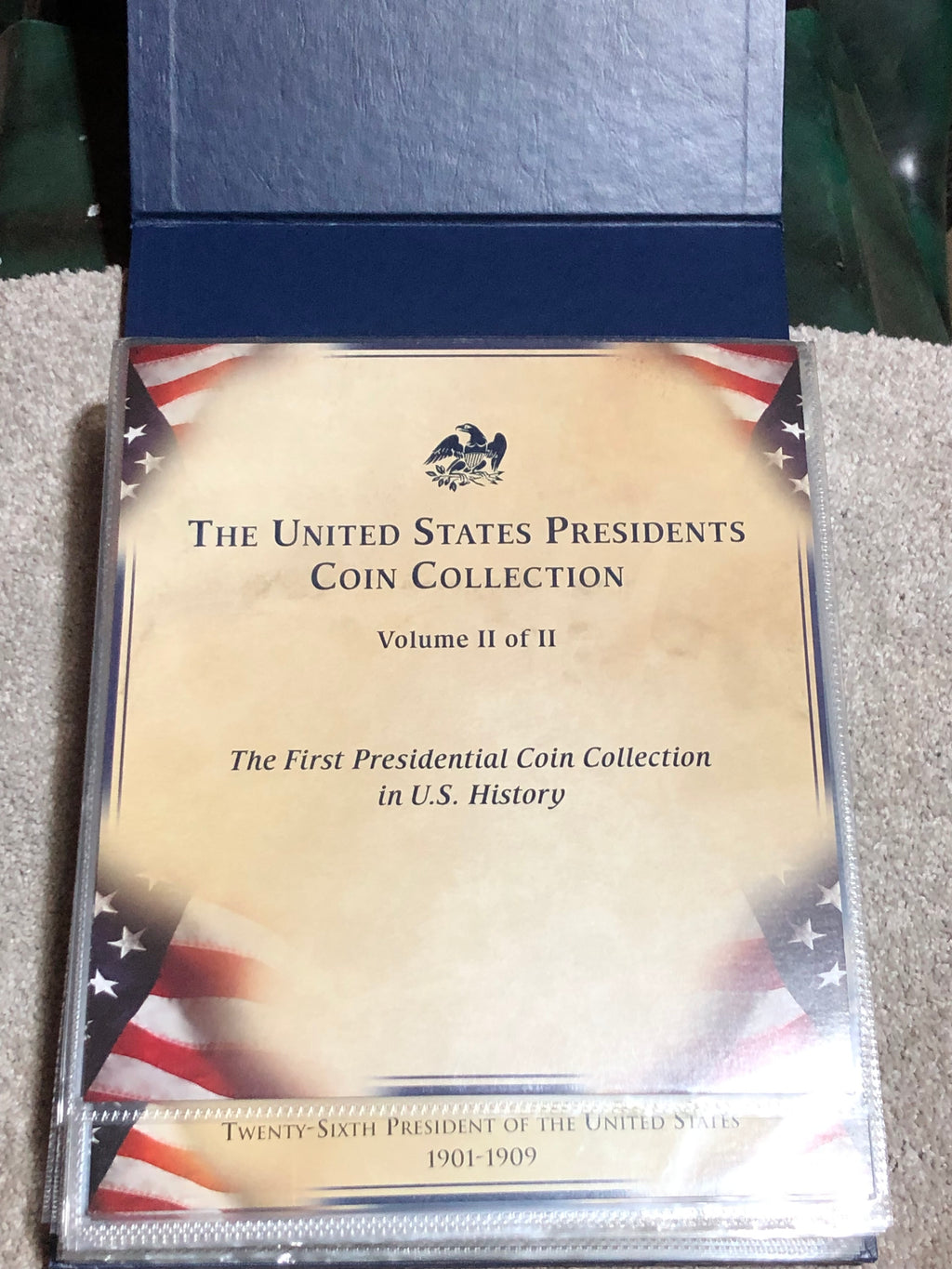 United States Presidents Coin Colletions volume 1 & 2