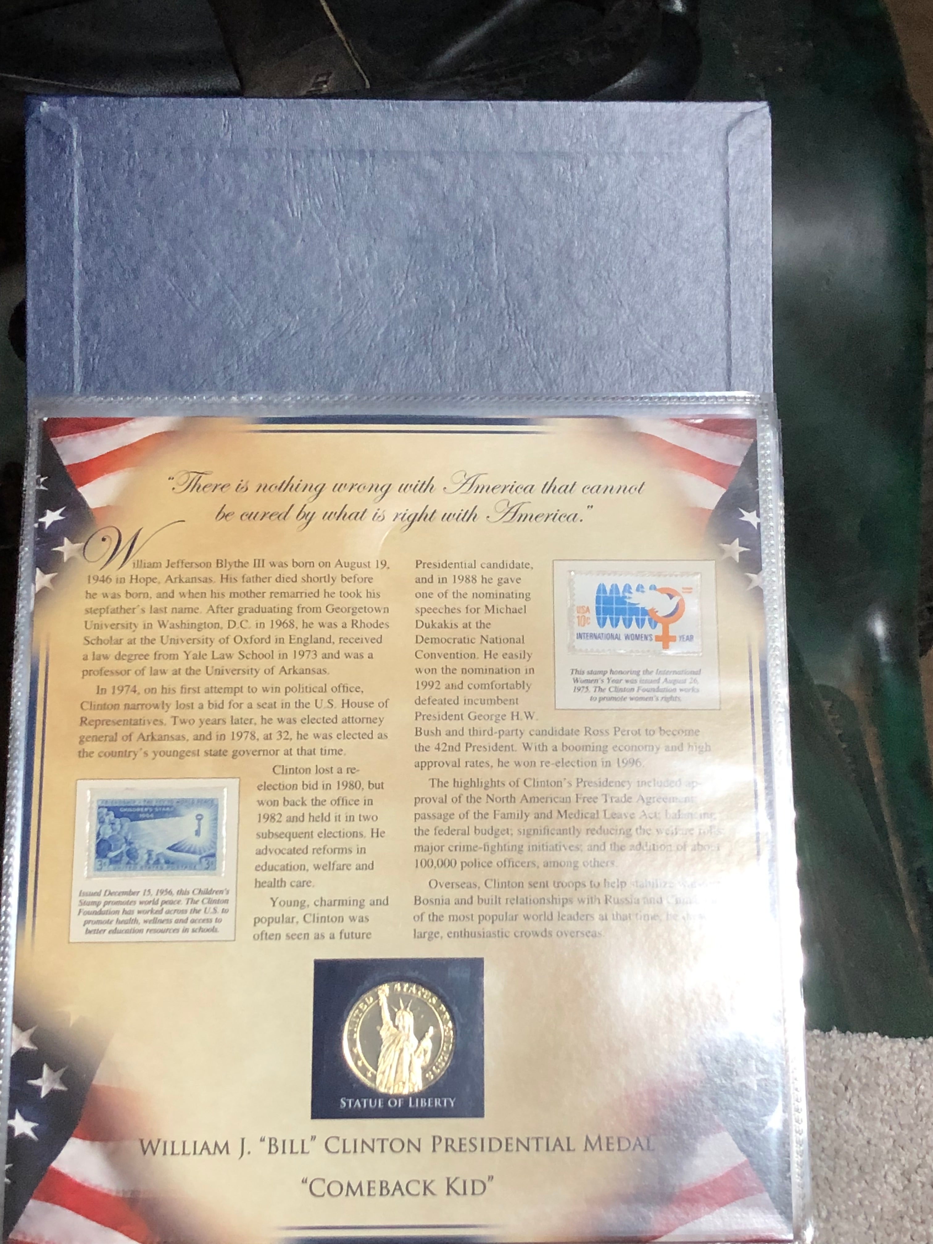 United States Presidents Coin Colletions volume 1 & 2