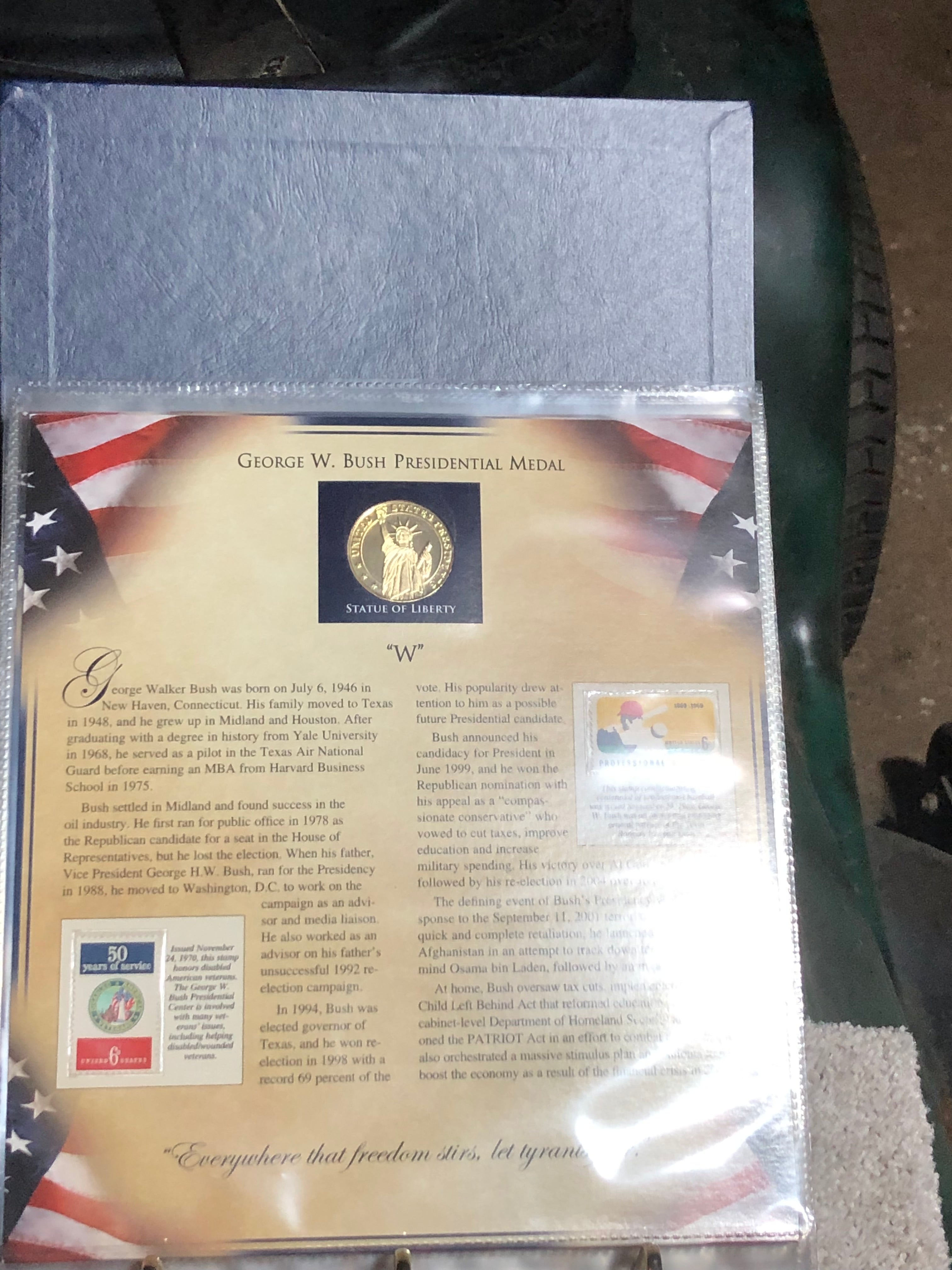 United States Presidents Coin Colletions volume 1 & 2