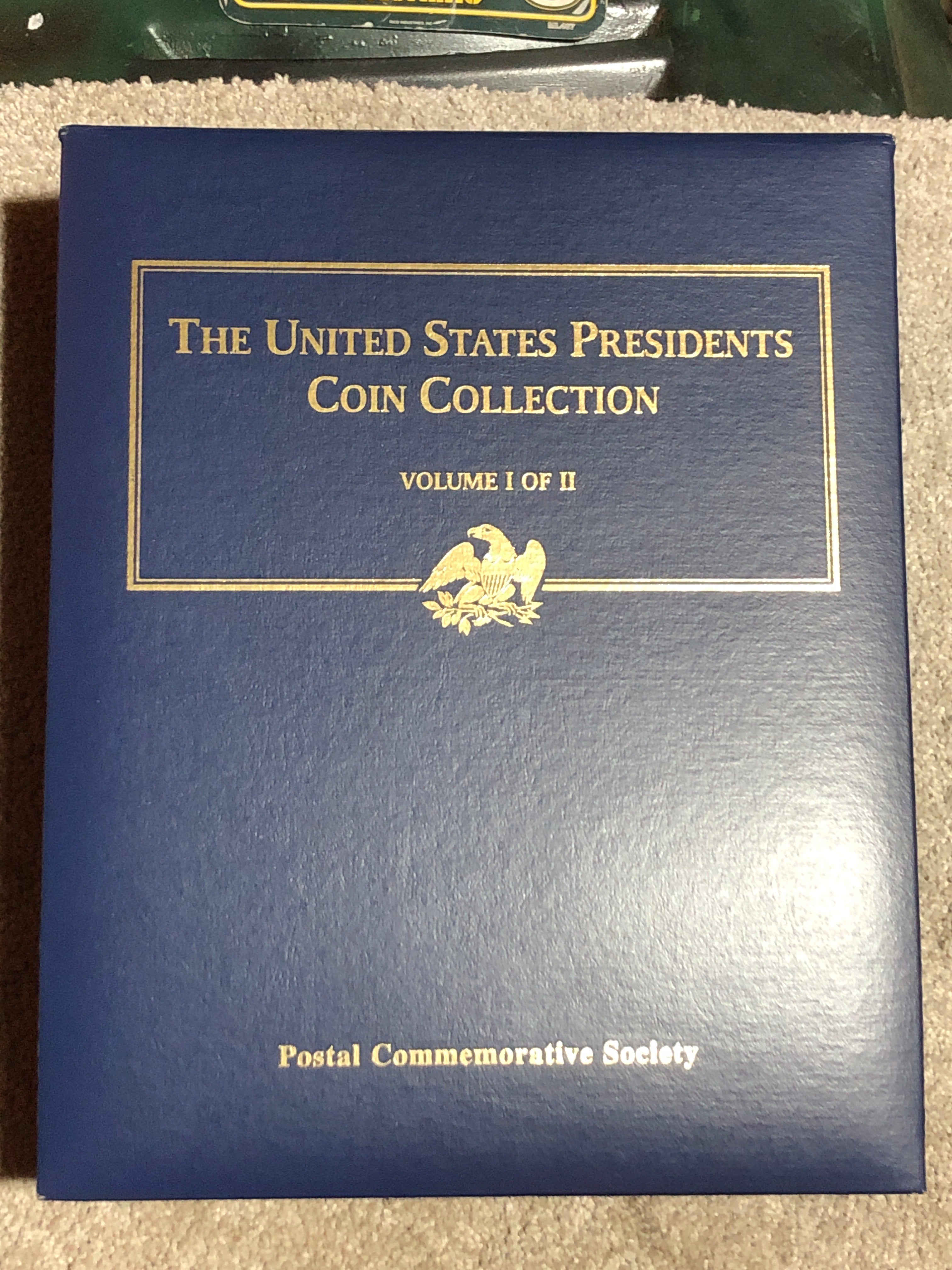 United States Presidents Coin Colletions volume 1 & 2