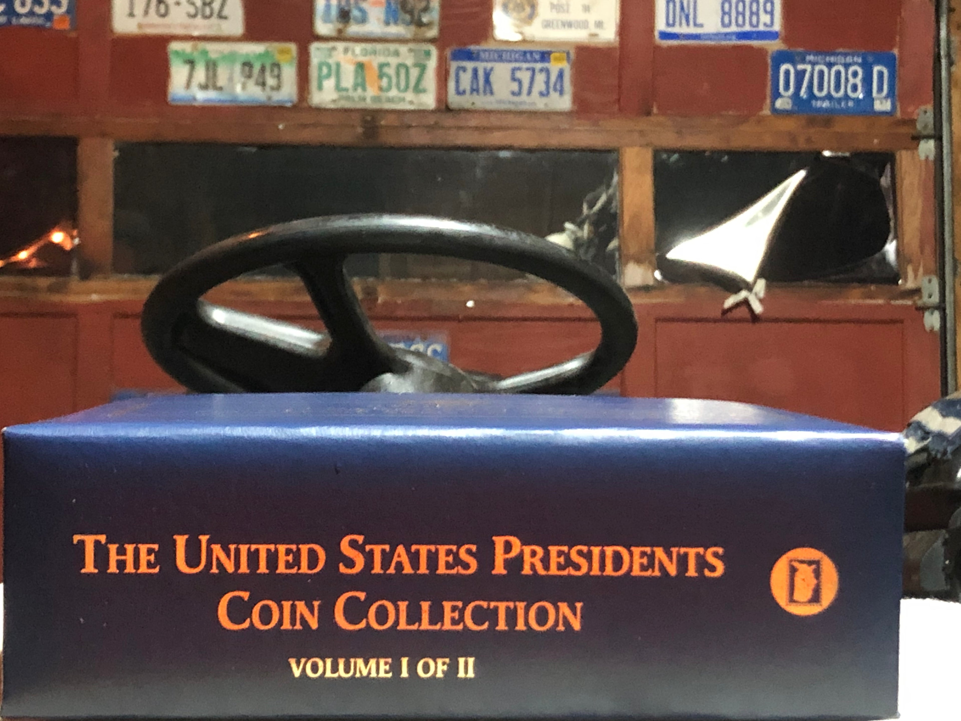 United States Presidents Coin Colletions volume 1 & 2